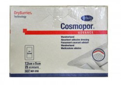 Повязка стерильная самоклеющаяся, Cosmopor (Космопор) р. 7.2смх5см №1 арт. 901010 Адванс послеоперационная