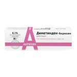 Диметинден-Акрихин, гель д/наружн. прим. 0.1% 30 г №1